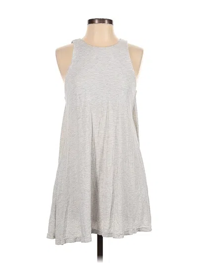 Pre-owned H&m Casual Dress In Gray