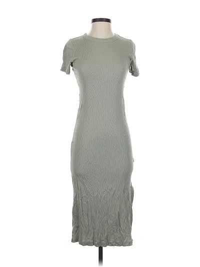Pre-owned H&m Casual Dress In Gray
