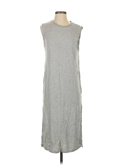 Pre-owned H&m Casual Dress In Gray