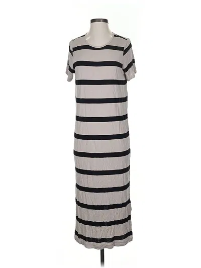 Pre-owned H&m Casual Dress In Gray