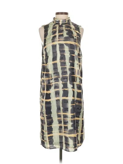 Pre-owned H&m Casual Dress In Gray