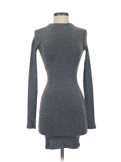 H&m Casual Dress In Gray