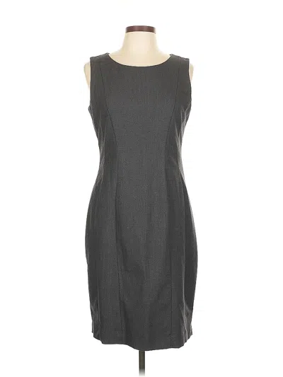 Pre-owned H&m Casual Dress In Gray