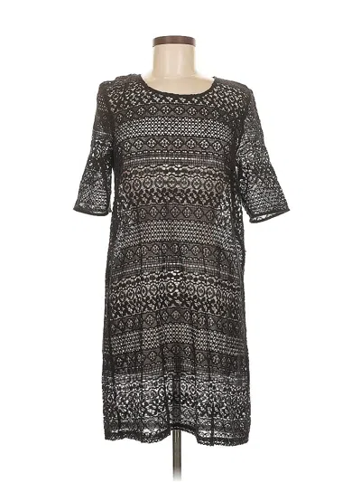 Pre-owned H&m Casual Dress In Gray