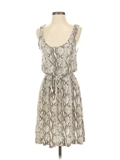 Pre-owned H&m Casual Dress In Gray