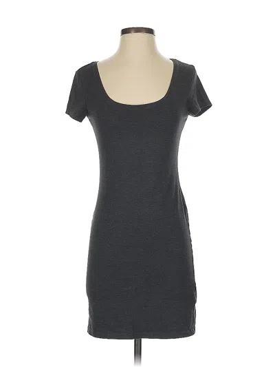 Pre-owned H&m Casual Dress In Gray