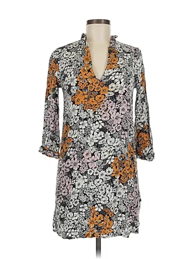 Pre-owned H&m Casual Dress In Gray