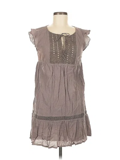 Pre-owned H&m Casual Dress In Gray