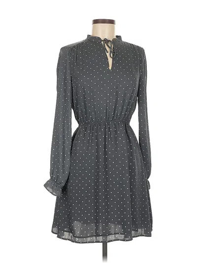 Pre-owned H&m Casual Dress In Gray