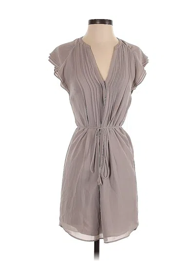 Pre-owned H&m Casual Dress In Gray