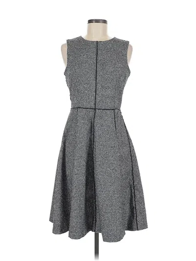 Pre-owned H&m Casual Dress In Gray