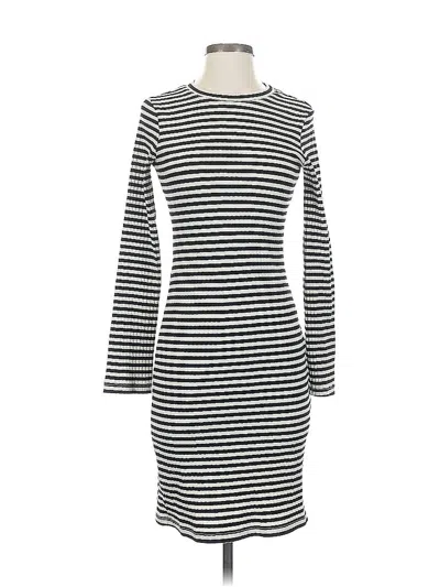 Pre-owned H&m Casual Dress In Gray