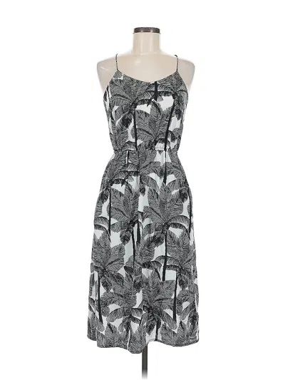 Pre-owned H&m Casual Dress In Gray