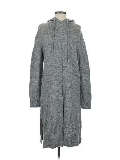 Pre-owned H&m Casual Dress In Gray