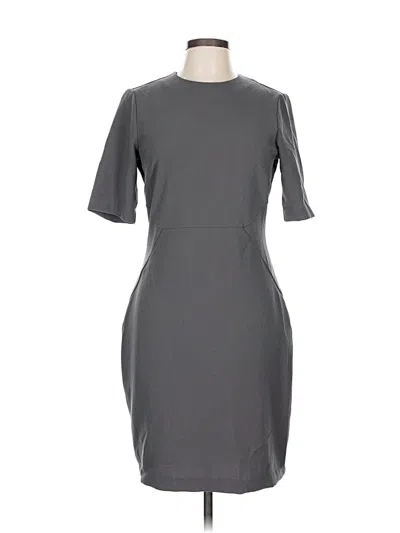 Pre-owned H&m Casual Dress In Gray