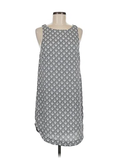 Pre-owned H&m Casual Dress In Gray