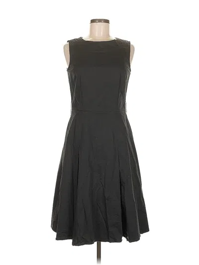 Pre-owned H&m Casual Dress In Gray