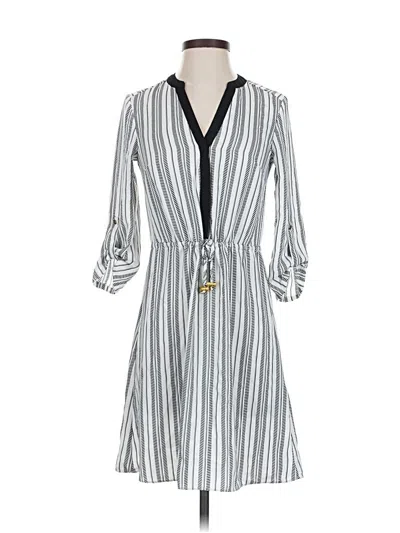 Pre-owned H&m Casual Dress In Gray