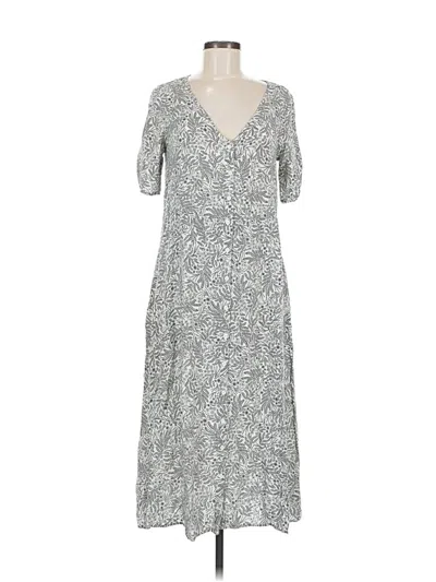 Pre-owned H&m Casual Dress In Gray
