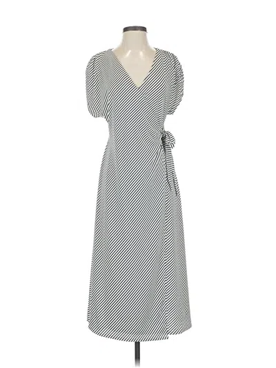 Pre-owned H&m Casual Dress In Gray