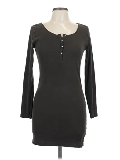 Pre-owned H&m Casual Dress In Gray