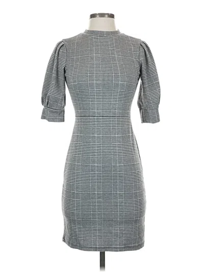Pre-owned H&m Casual Dress In Gray