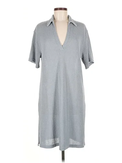 Pre-owned H&m Casual Dress In Gray