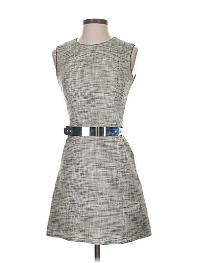 Pre-owned H&m Casual Dress In Gray