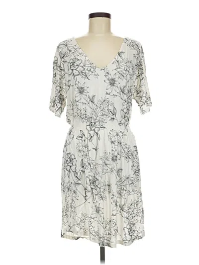 Pre-owned H&m Casual Dress In Gray