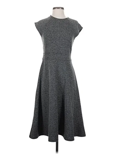 Pre-owned H&m Casual Dress In Gray