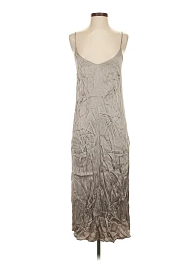 Pre-owned H&m Casual Dress In Gray