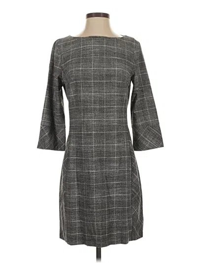 Pre-owned H&m Casual Dress In Gray