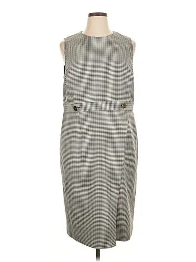 Pre-owned H&m Casual Dress In Gray