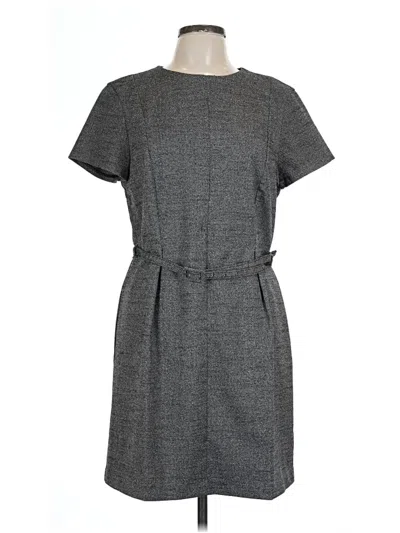 Pre-owned H&m Casual Dress In Gray