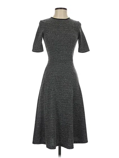 Pre-owned H&m Casual Dress In Gray