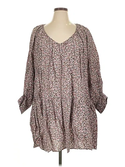 Pre-owned H&m Casual Dress In Gray