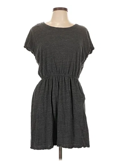 Pre-owned H&m Casual Dress In Gray
