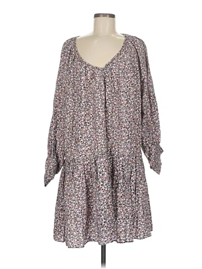 Pre-owned H&m Casual Dress In Gray