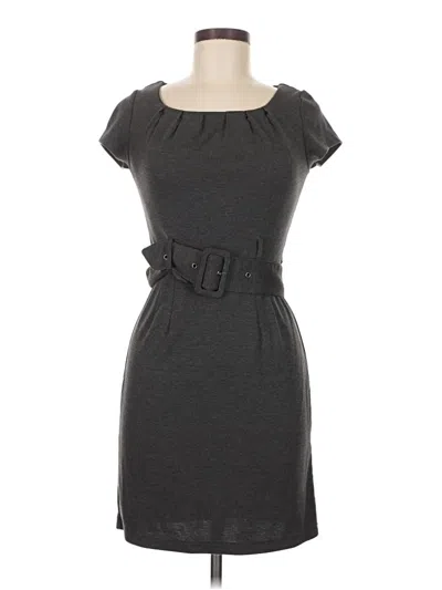 Pre-owned H&m Casual Dress In Gray