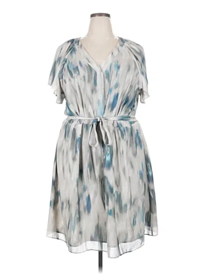 Pre-owned H&m Casual Dress In Gray