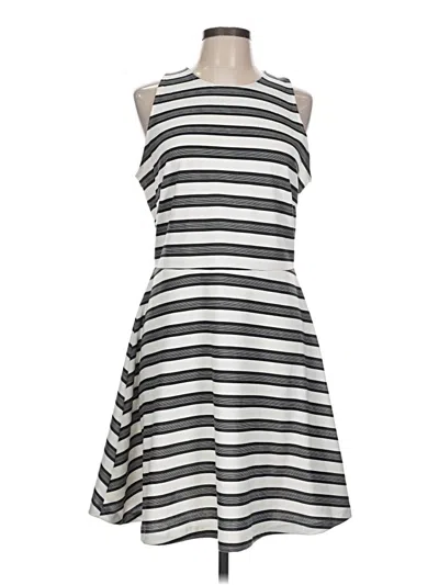 Pre-owned H&m Casual Dress In Gray