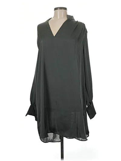 Pre-owned H&m Casual Dress In Gray