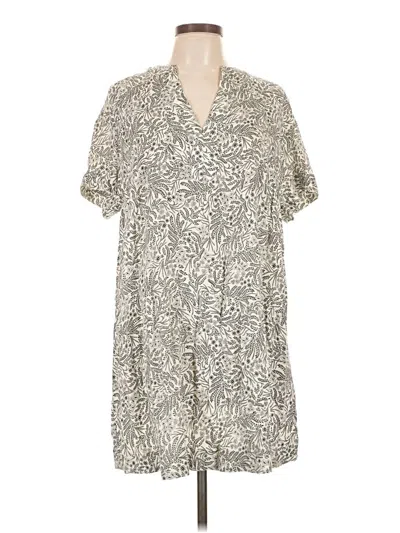 Pre-owned H&m Casual Dress In Gray