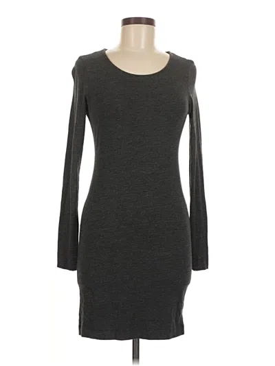Pre-owned H&m Casual Dress In Gray