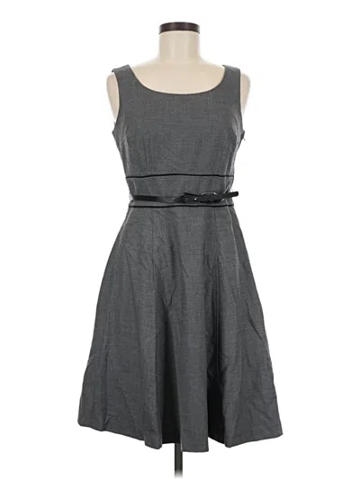Pre-owned H&m Casual Dress In Gray