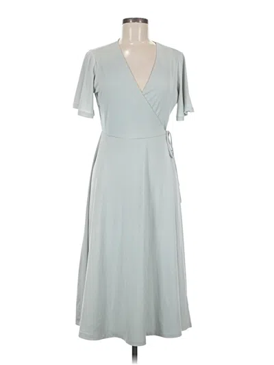 Pre-owned H&m Casual Dress In Gray