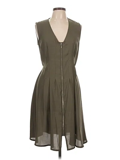 Pre-owned H&m Casual Dress In Gray