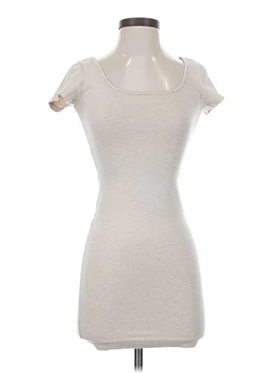 Pre-owned H&m Casual Dress In Gray