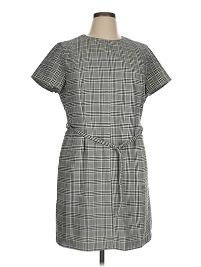 Pre-owned H&m Casual Dress In Gray