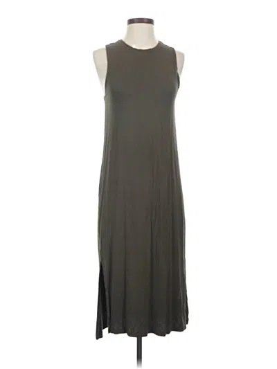 Pre-owned H&m Casual Dress In Gray